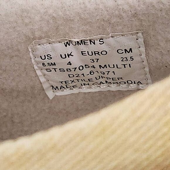 Sperry Women's Tie-Dye Moc-sider Size 6.5 Tie-Dye Canvas Slip-on Shoes - Picture 5 of 9